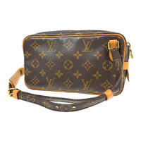 Louis Vuitton Louis Vuitton Pochette Marly Bandouliere Bag Monogram Canvas Brown Canvas Shoulder Bag Bag (Pre-Loved)