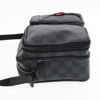 Louis Vuitton Utility Business Bag Damier Graphite Gray Canvas Shoulder Bag Bag (Authentic Pre-Loved)