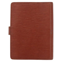 Louis Vuitton Agenda Cover Epi Leather Brown Leather Wallets Accessory (Authentic Pre-Loved)