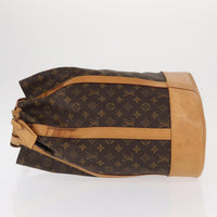 Louis Vuitton Randonnee Backpack Monogram Canvas Brown Canvas Shoulder Bag Bag (Authentic Pre-Loved)