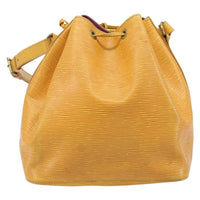 Louis Vuitton Petit Noe Handbag Epi Leather Yellow Leather Shoulder Bag Bag (Authentic Pre-Loved)