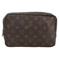 Louis Vuitton Trousse Toilette Monogram Canvas Brown Canvas Clutche & Pouche Bag (Authentic Pre-Loved)