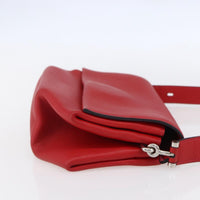 Hermes Opli Bag Novillo Red Leather Shoulder Bag Bag (Authentic Pre-Loved)