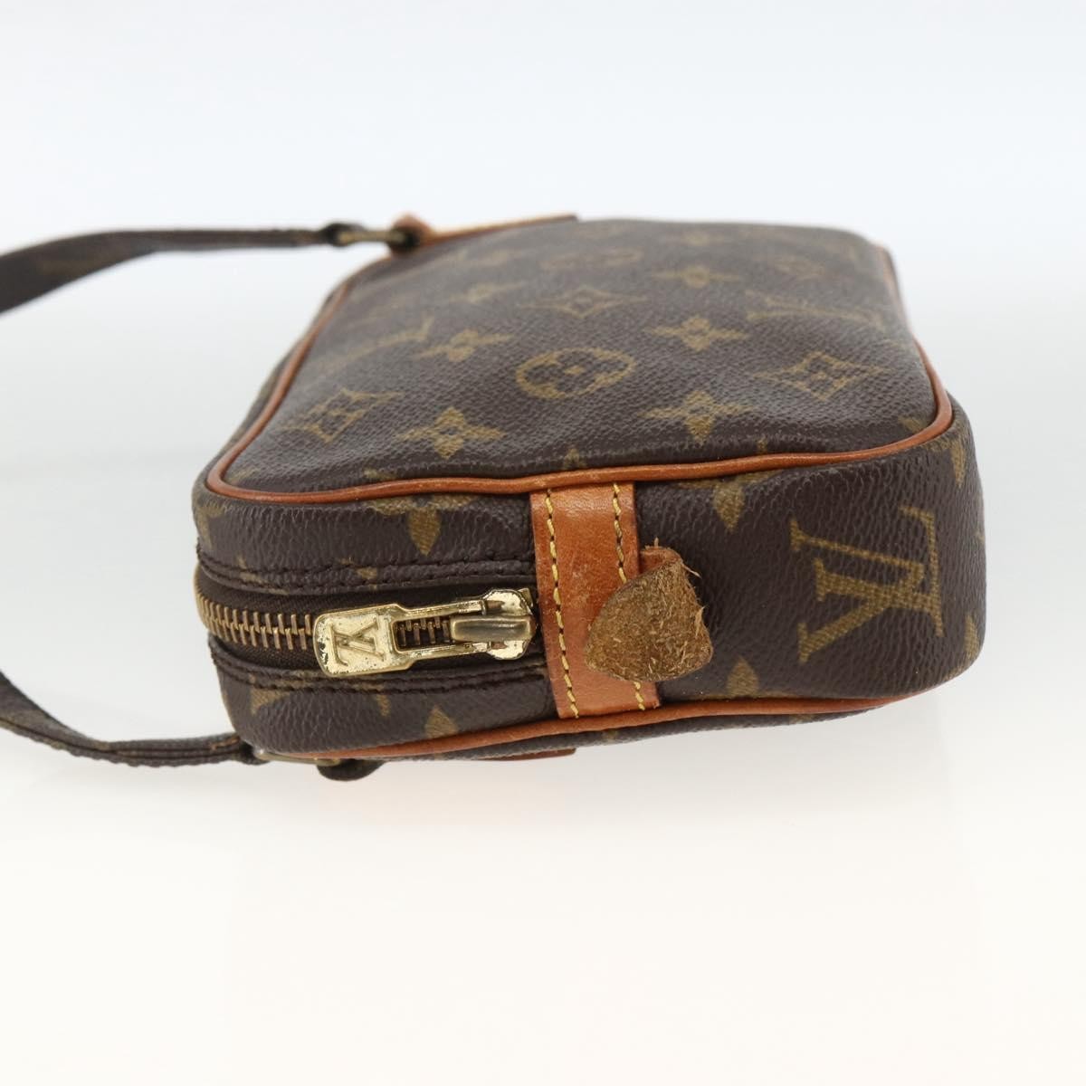 Louis Vuitton Pochette Marly Bandouliere Bag Monogram Canvas Brown Canvas Shoulder Bag Bag (Authentic Pre-Loved)
