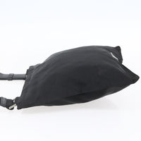 Prada Flat Messenger Bag Tessuto Black Nylon Shoulder Bag Bag (Pre-Loved)