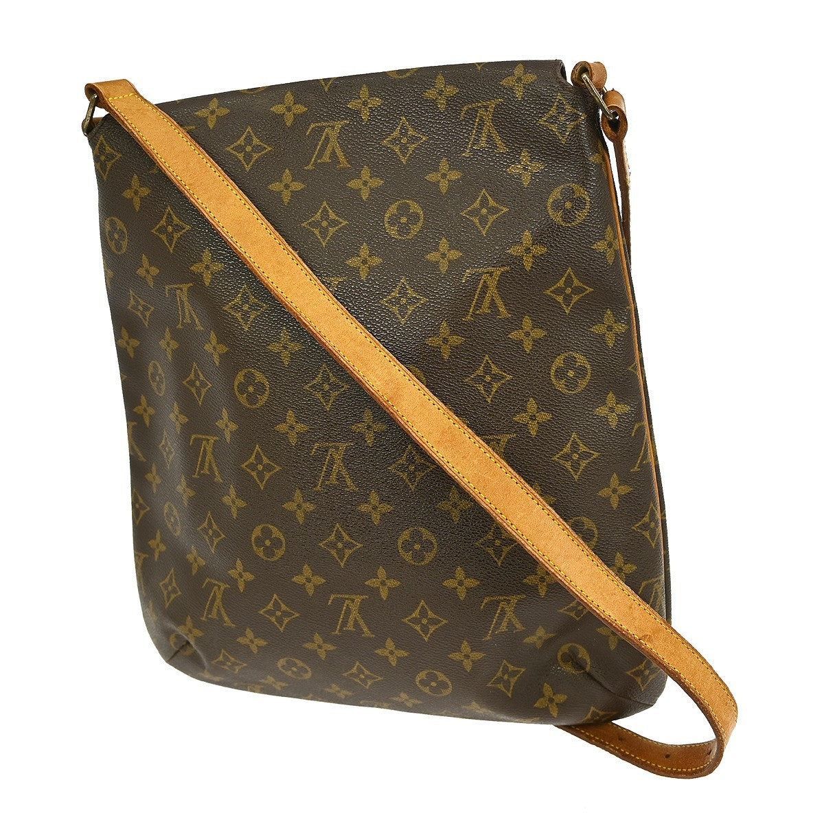 Louis Vuitton Louis Vuitton Musette Salsa Handbag Monogram Canvas Brown Canvas Shoulder Bag Bag (Authentic Pre-Loved)