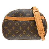Louis Vuitton Louis Vuitton Blois Handbag Monogram Canvas Brown Canvas Shoulder Bag Bag (Pre-Loved)