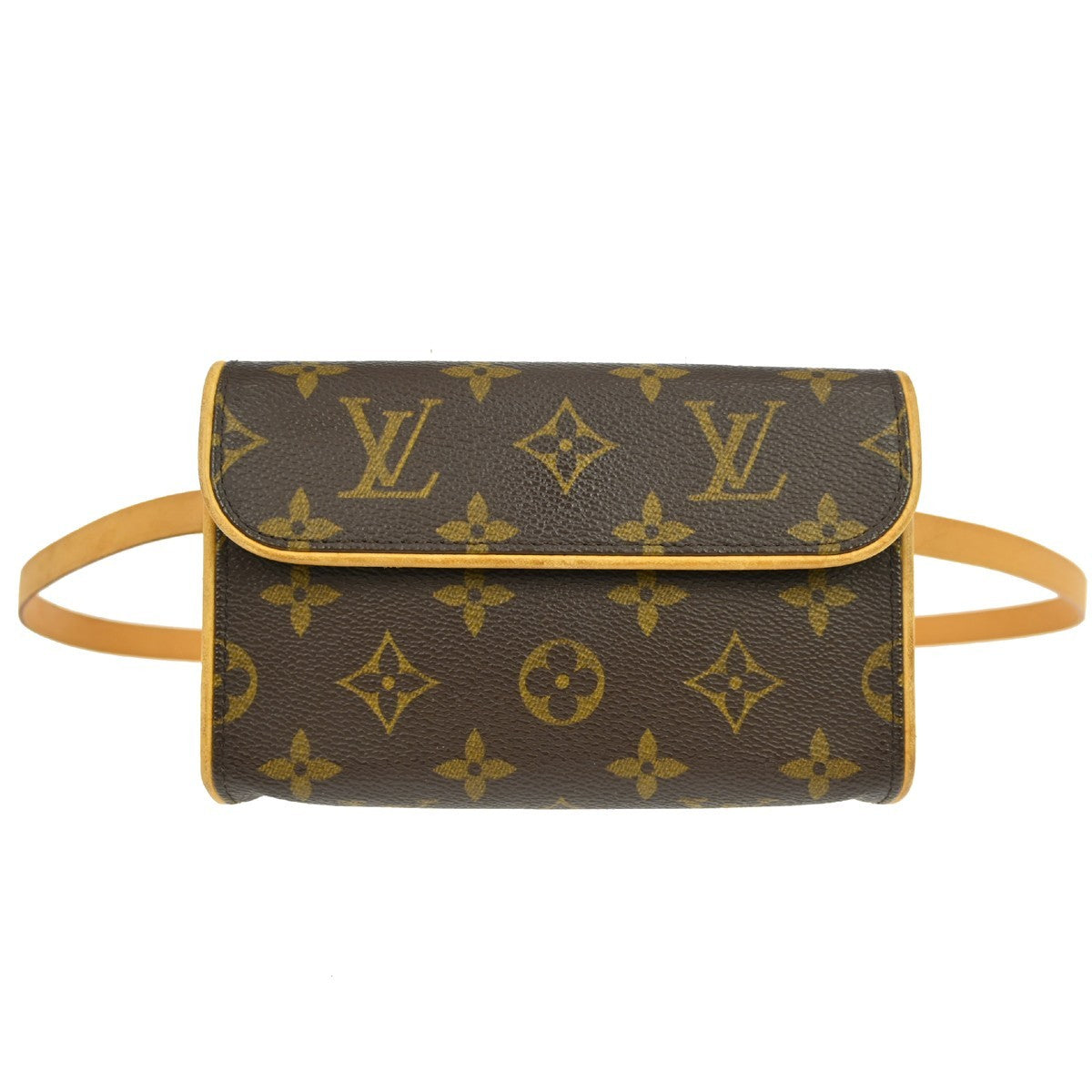 Louis Vuitton Louis Vuitton Florentine Waist Bag Monogram Canvas Brown Canvas Clutche & Pouche Bag (Pre-Loved)