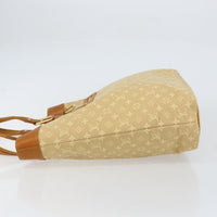 Louis Vuitton Lucille Handbag Mini Lin Beige Canvas Tote Bag Bag (Authentic Pre-Loved)