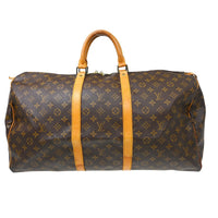 Louis Vuitton Louis Vuitton Keepall Bag Monogram Canvas Brown Canvas Travel Bag Bag (Pre-Loved)