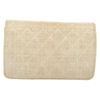Chanel Wallet On Chain Tweed White Tweed Shoulder Bag Bag (Pre-Loved)