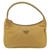 Prada Re-Edition 2000 Hobo Tessuto Beige Nylon Clutche & Pouche Bag (Authentic Pre-Loved)