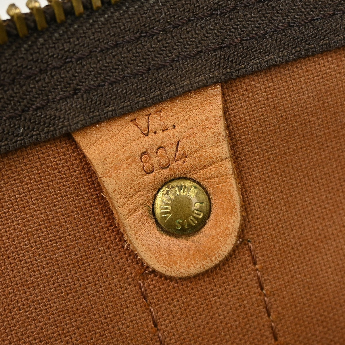 Louis Vuitton Louis Vuitton Keepall Bag Monogram Canvas Brown Canvas Travel Bag Bag (Authentic Pre-Loved)