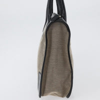 Gucci Vintage Tote Canvas Beige Canvas Tote Bag Bag (Authentic Pre-Loved)