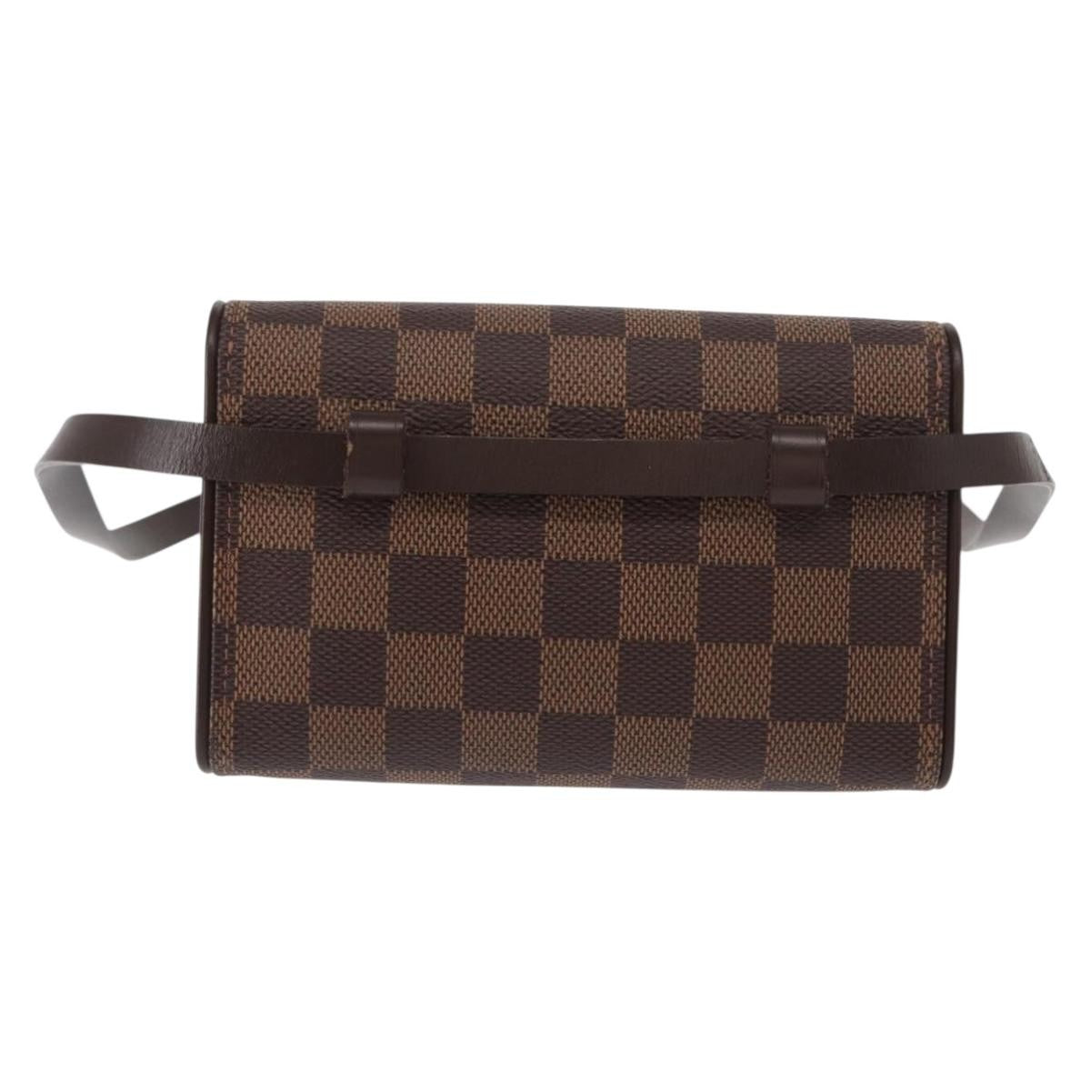 Louis Vuitton Florentine Waist Bag Monogram Canvas Brown Canvas Clutche & Pouche Bag (Pre-Loved)