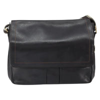 Salvatore Ferragamo Vintage Shoulder Bag Leather Brown Leather Shoulder Bag Bag (Authentic Pre-Loved)