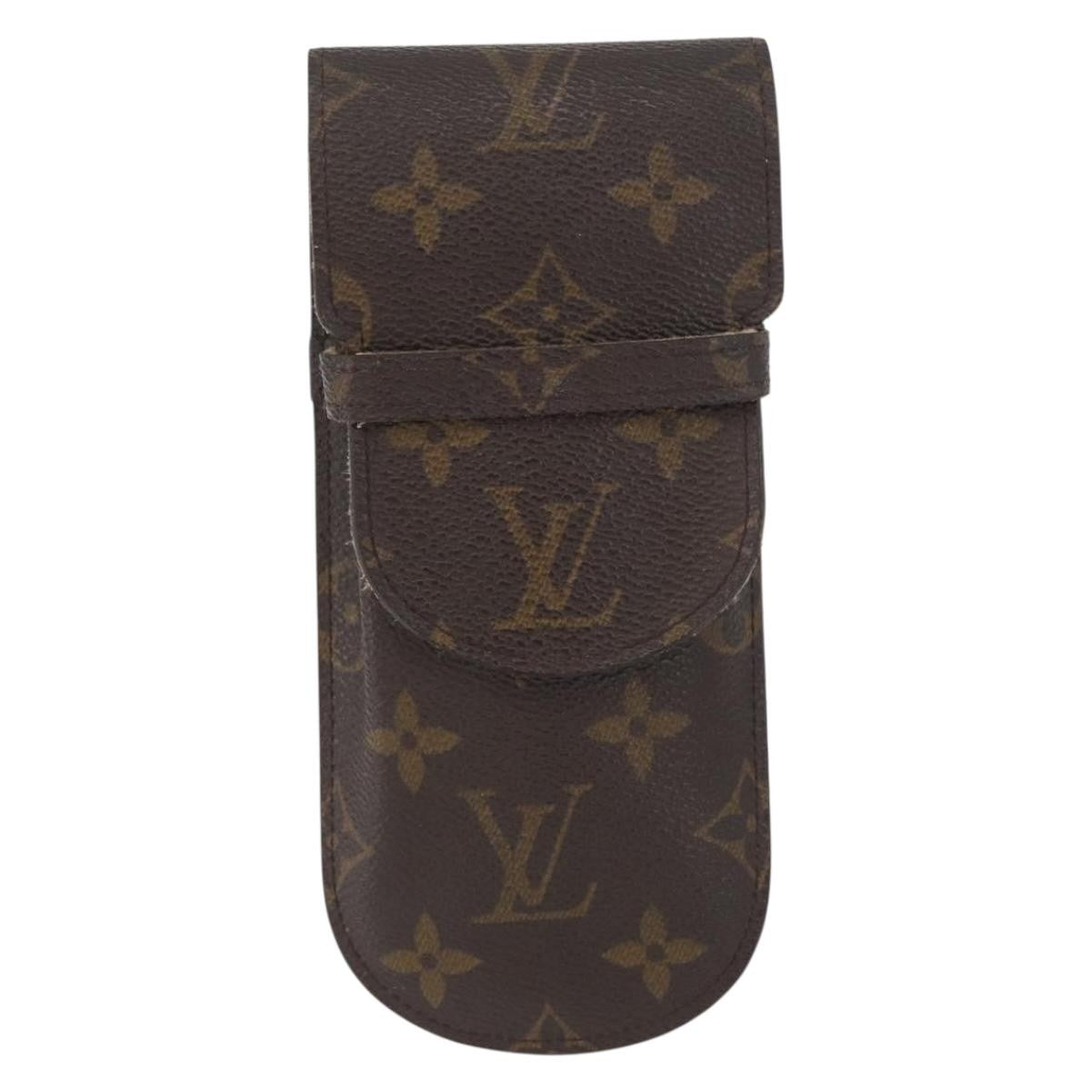 Louis Vuitton Etui À Lunette Canvas Brown Canvas Wallets Accessory (Authentic Pre-Loved)