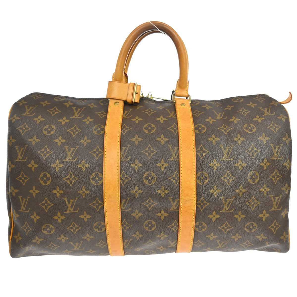 Louis Vuitton Louis Vuitton Keepall Bag Monogram Canvas Brown Canvas Travel Bag Bag (Authentic Pre-Loved)