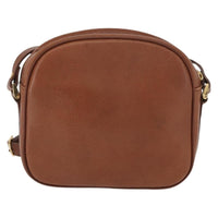 Burberry Vintage Shoulder Bag Leather Brown Leather Shoulder Bag Bag (Authentic Pre-Loved)