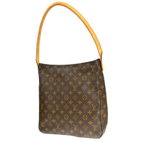 Louis Vuitton Louis Vuitton Monogram Looping Handbag Monogram Canvas Brown Canvas Shoulder Bag Bag (Pre-Loved)