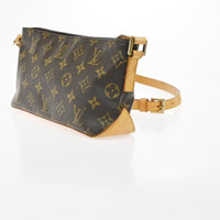 Louis Vuitton Trotteur Handbag Monogram Canvas Brown Canvas Shoulder Bag Bag (Authentic Pre-Loved)