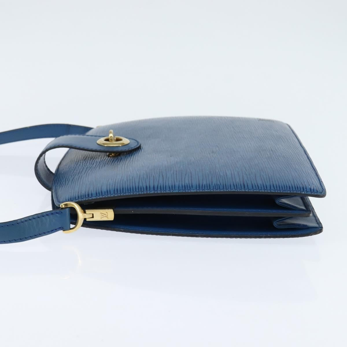 Louis Vuitton Capucines Shoulder Bag Epi Leather Blue Leather Shoulder Bag Bag (Authentic Pre-Loved)
