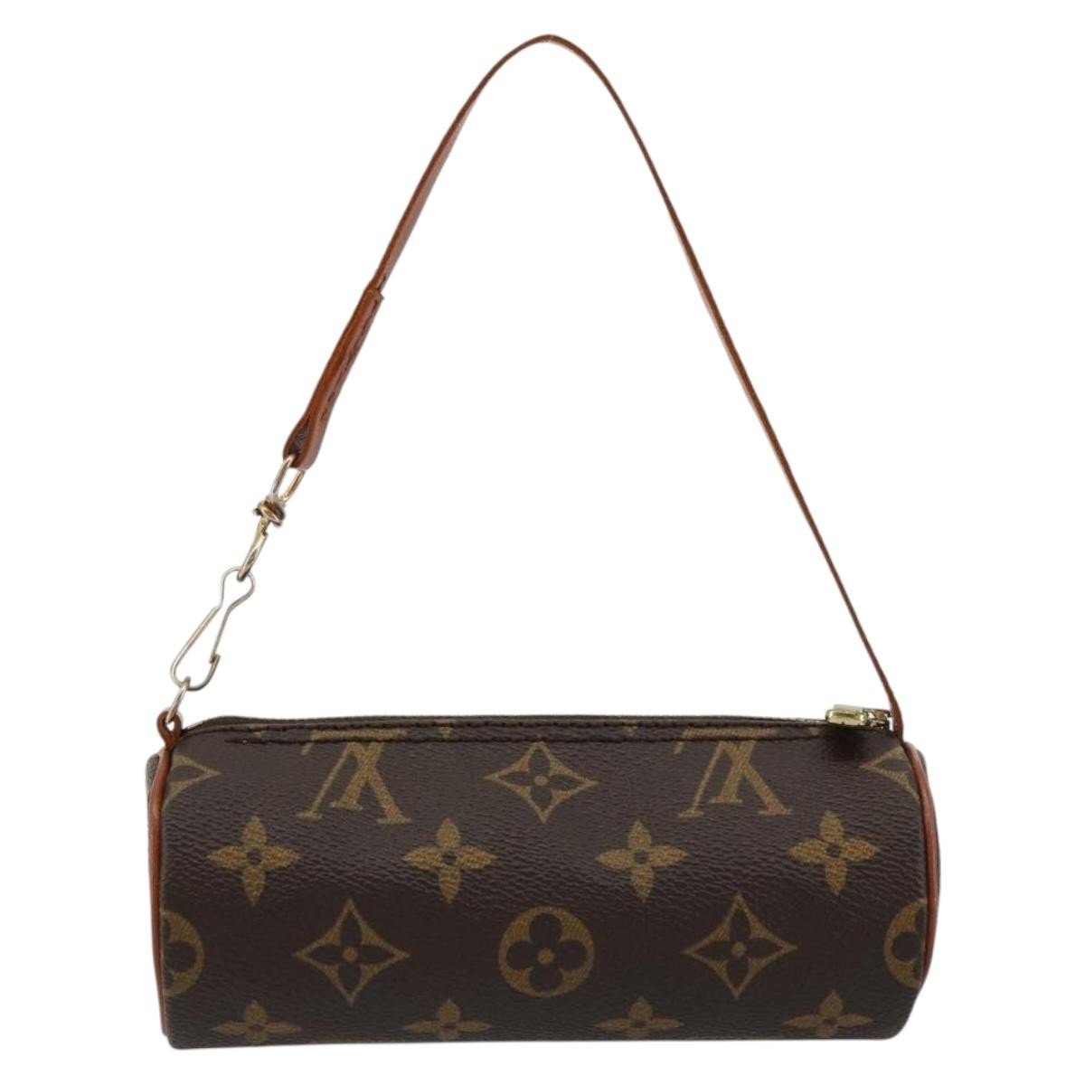 Louis Vuitton Papillon Pochette Monogram Canvas Brown Canvas Clutche & Pouche Bag (Pre-Loved)