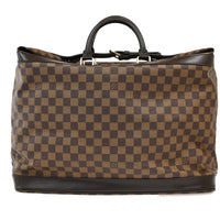 Louis Vuitton Louis Vuitton Grimaud Handbag Damier Brown Leather Travel Bag Bag (Authentic Pre-Loved)