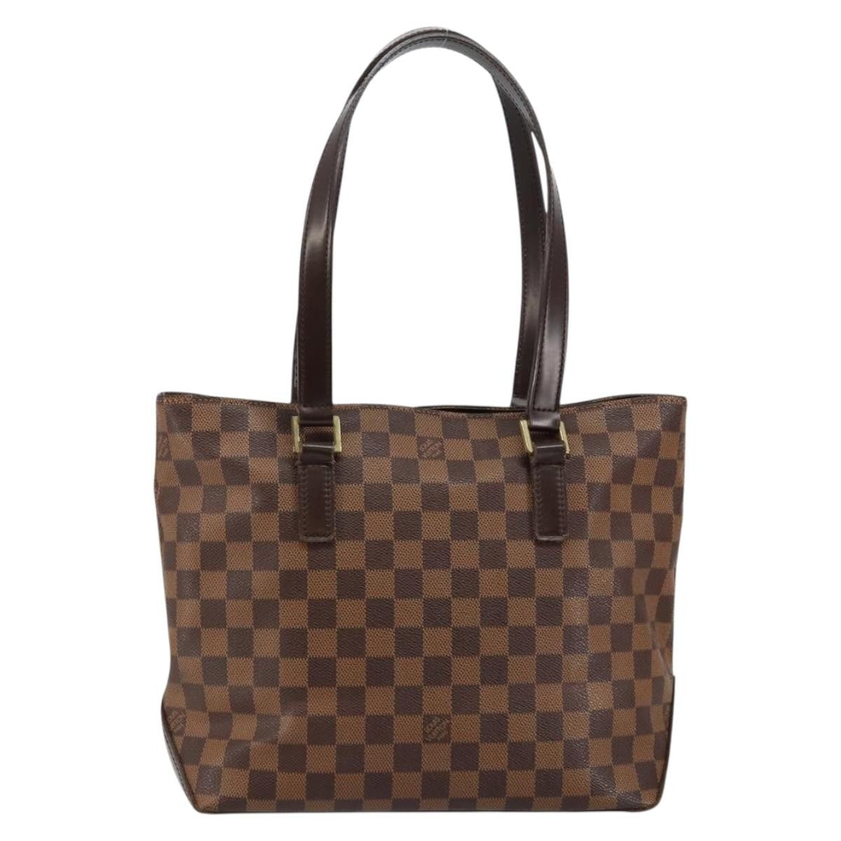 Louis Vuitton Cabas Piano Damier Brown Canvas Tote Bag Bag (Pre-Loved)
