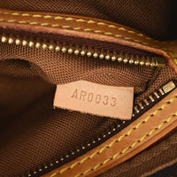 Louis Vuitton Trotteur Handbag Monogram Canvas Brown Canvas Clutche & Pouche Bag (Authentic Pre-Loved)