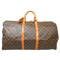 Louis Vuitton Louis Vuitton Keepall Bag Monogram Canvas Brown Canvas Travel Bag Bag (Authentic Pre-Loved)