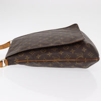 Louis Vuitton Musette Salsa Handbag Monogram Canvas Brown Canvas Shoulder Bag Bag (Authentic Pre-Loved)