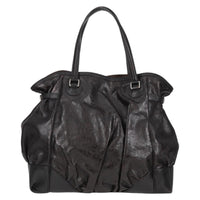 Gucci Full Moon Tote Leather Black Leather Tote Bag Bag (Pre-Loved)