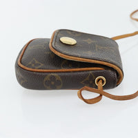 Louis Vuitton Cancun Pochette Monogram Canvas Brown Canvas Clutche & Pouche Bag (Authentic Pre-Loved)
