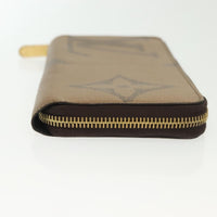 Louis Vuitton Zippy Wallet Canvas Brown Canvas Wallets Accessory (Pre-Loved)