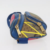 Gucci Gg Supreme Belt Bag Gg Coated Canvas And Leather Multicolour Pvc Crossbody Bag Bag (Authentic Pre-Loved)
