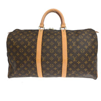 Louis Vuitton Louis Vuitton Keepall Bag Monogram Canvas Brown Canvas Travel Bag Bag (Authentic Pre-Loved)