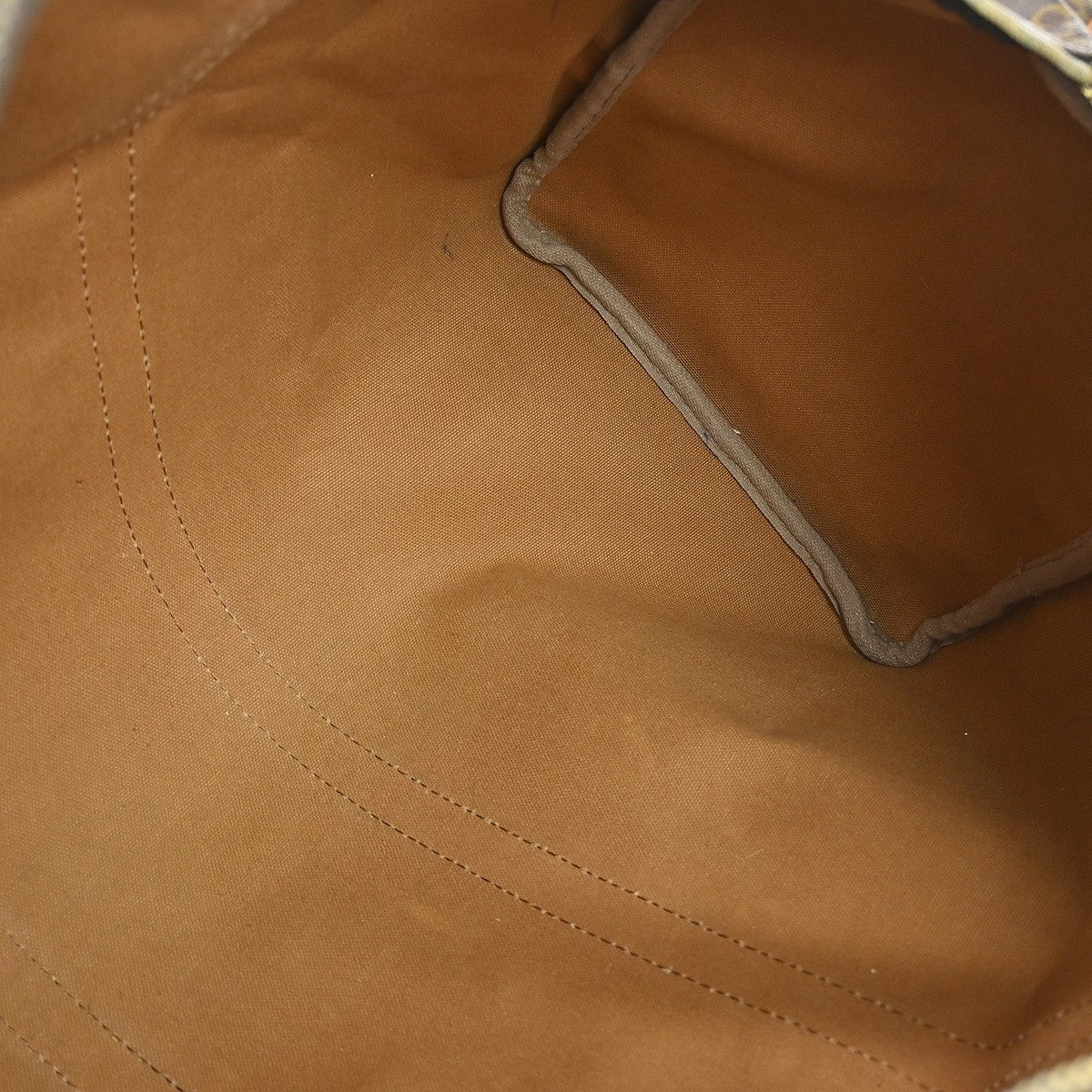 Louis Vuitton Keepall Bag Monogram Canvas Brown Canvas Travel Bag Bag (Pre-Loved)