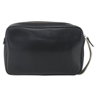 Salvatore Ferragamo Vintage Clutch Bag Leather Black Leather Clutche & Pouche Bag (Authentic Pre-Loved)