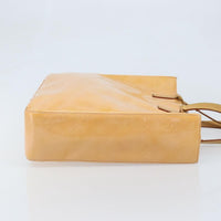 Louis Vuitton Columbus Handbag Monogram Vernis Beige Patent_Leather Tote Bag Bag (Authentic Pre-Loved)