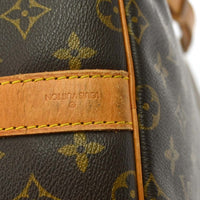 Louis Vuitton Keepall Bag Monogram Canvas Brown Canvas Travel Bag Bag (Pre-Loved)