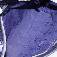 Gucci Plus Tote Gg Imprime Navy Canvas Tote Bag Bag (Pre-Loved)