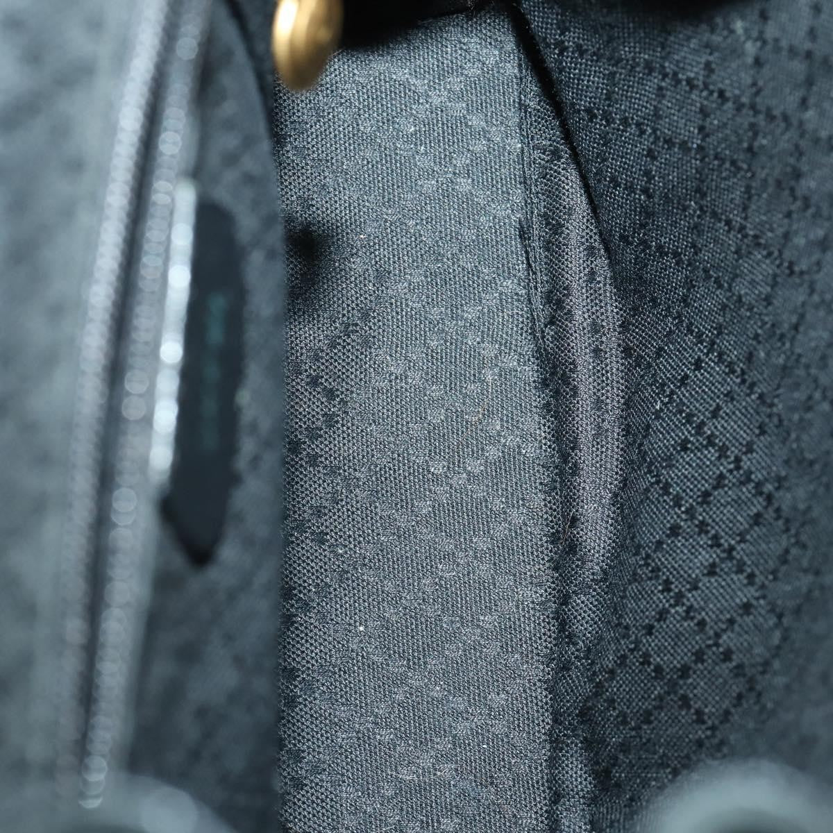 Gucci Gucci Bamboo Backpack Daim Black Suede Backpack Bag (Authentic Pre-Loved)