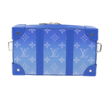Louis Vuitton Soft Trunk Wallet Limited Edition Monogram Clouds Blue Canvas Bag (Authentic Pre-Loved)