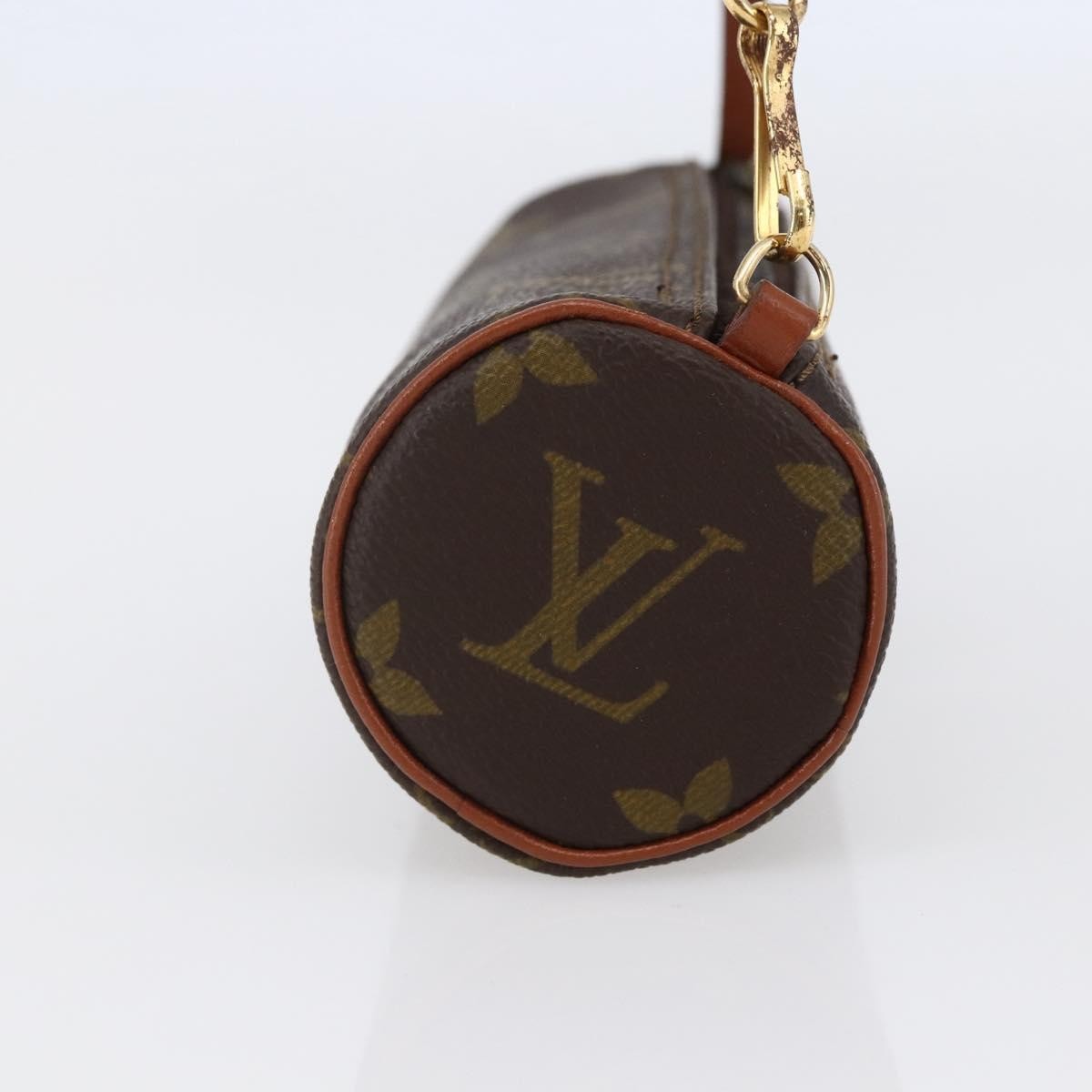 Louis Vuitton Papillon Pochette Monogram Canvas Brown Canvas Clutche & Pouche Bag (Pre-Loved)