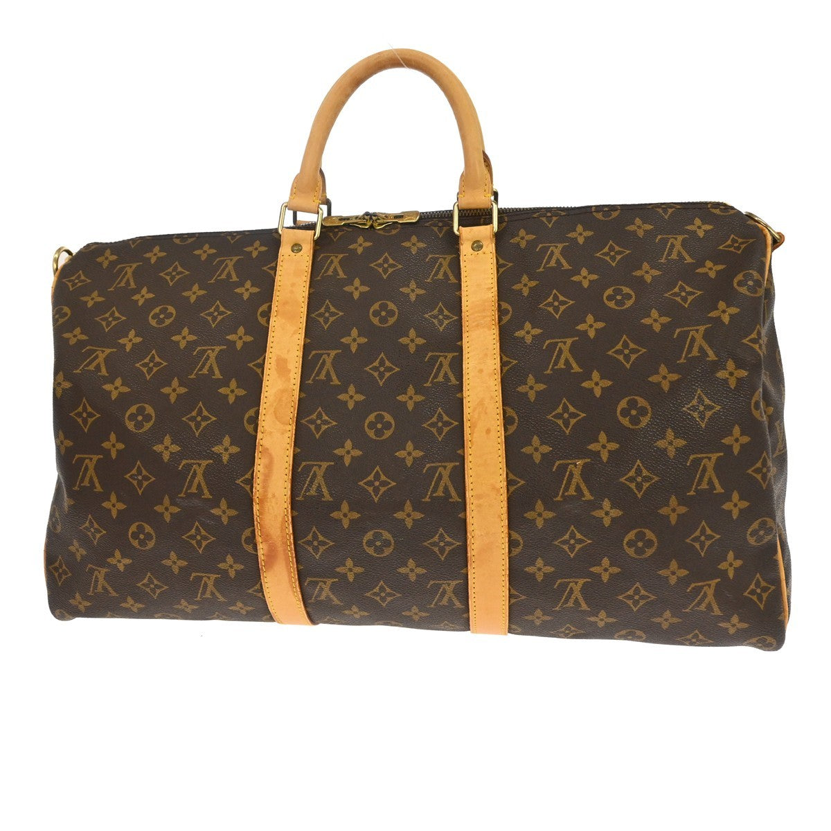 Louis Vuitton Louis Vuitton Keepall Bandouliere Bag Monogram Canvas Brown Canvas Travel Bag Bag (Authentic Pre-Loved)
