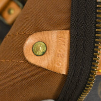 Louis Vuitton Keepall Bag Monogram Canvas Brown Canvas Travel Bag Bag (Authentic Pre-Loved)