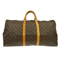Louis Vuitton Louis Vuitton Keepall Bag Monogram Canvas Brown Canvas Travel Bag Bag (Pre-Loved)