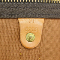 Louis Vuitton Keepall Bag Monogram Canvas Brown Canvas Travel Bag Bag (Pre-Loved)