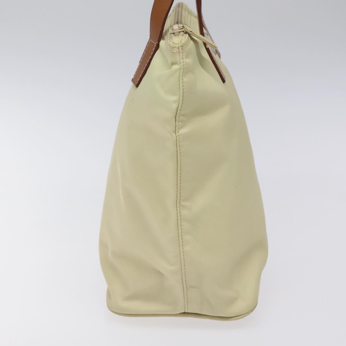 Prada Vintage Tote Tessuto White Nylon Tote Bag Bag (Authentic Pre-Loved)